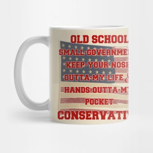 Old School Conservative Mug